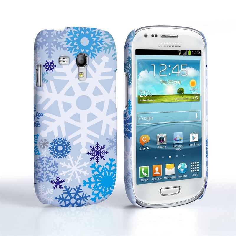 Samsung Galaxy S3 Mini Caseflex Winter Christmas Snowflake Cover