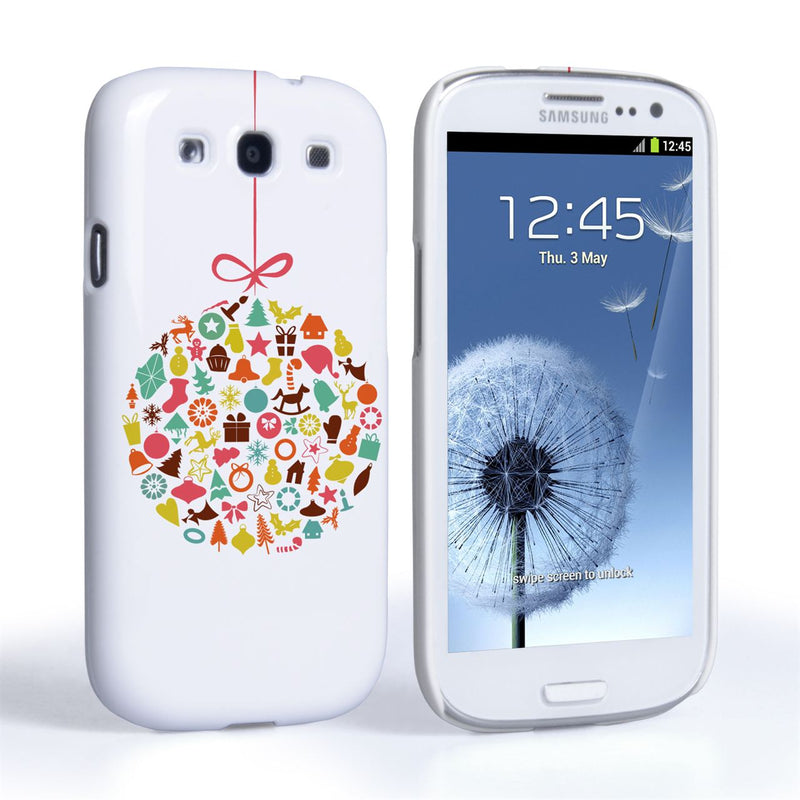 Caseflex Samsung Galaxy S3 Christmas Bauble Decorations Case
