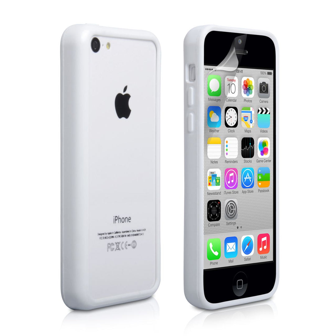YouSave Accessories iPhone 5C Bumper Case - White