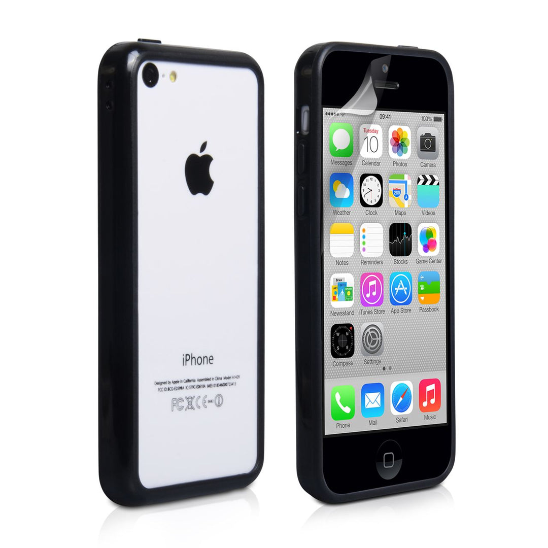 YouSave Accessories iPhone 5C Bumper Case - Black