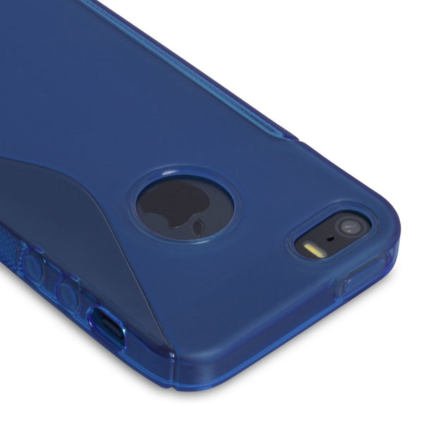 Caseflex iPhone 5 / 5S Caseflex S-Line Gel Case - Blue