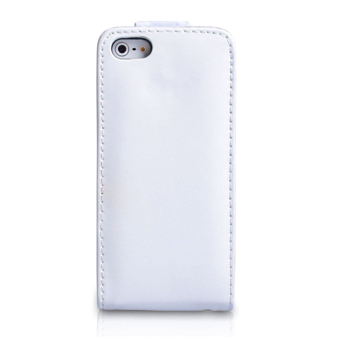 YouSave Accessories iPhone 5C Leather Effect Flip Case - White