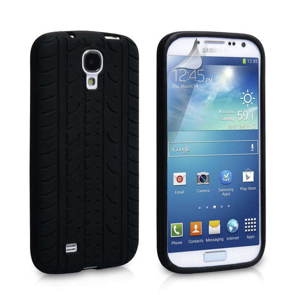 YouSave Accessories Samsung Galaxy S4 Tyre Gel Case - Black