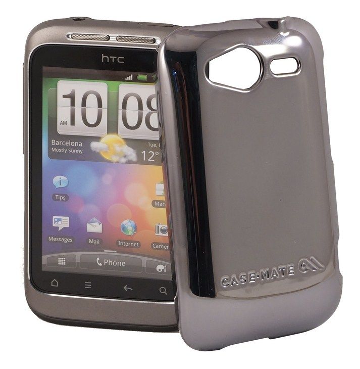 Case Mate HTC Wildfire S Tough Case - Silver