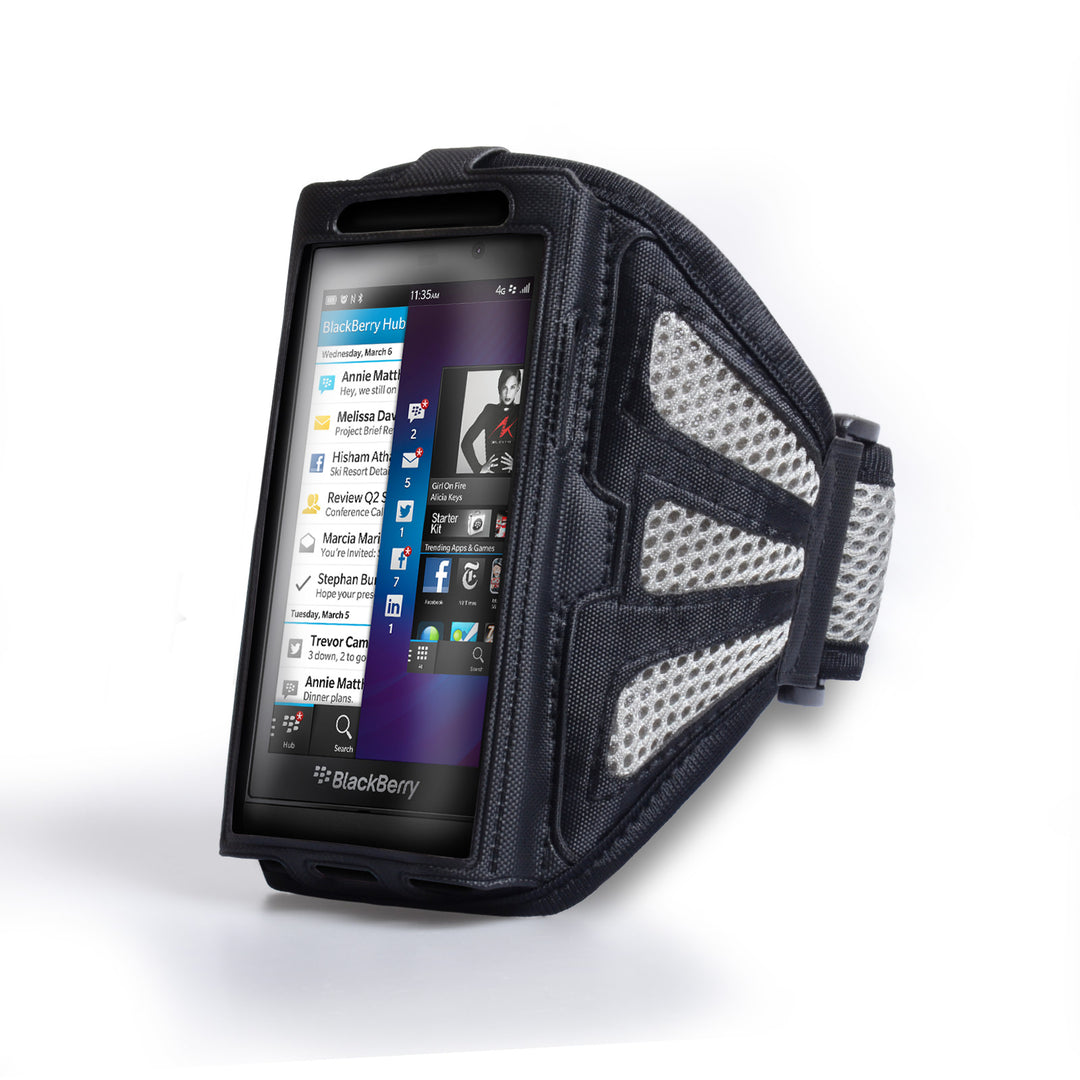 YouSave Accessories Medium Sports Armband - Black/Grey