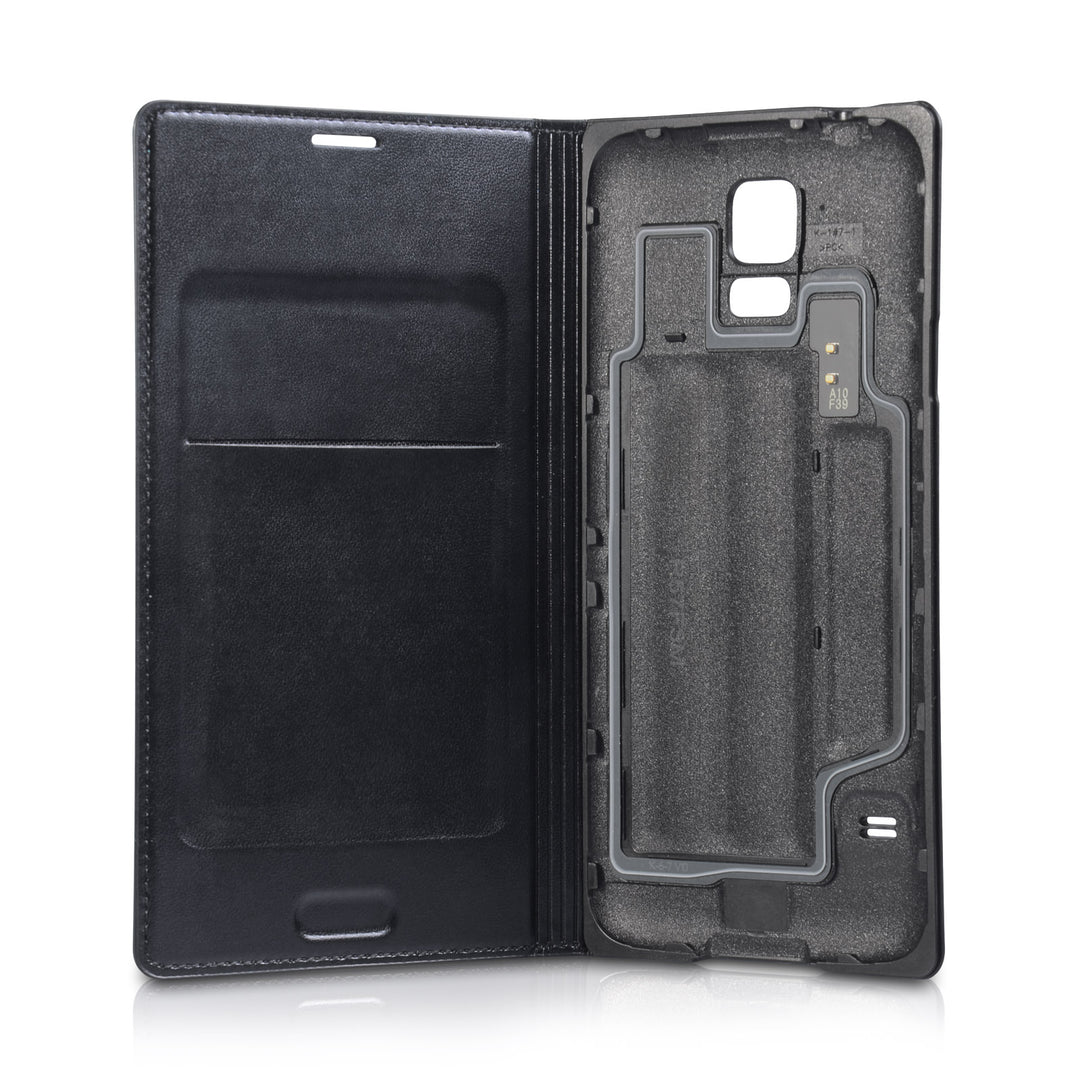Official Samsung Galaxy S5 Flip Wallet Cover - Black