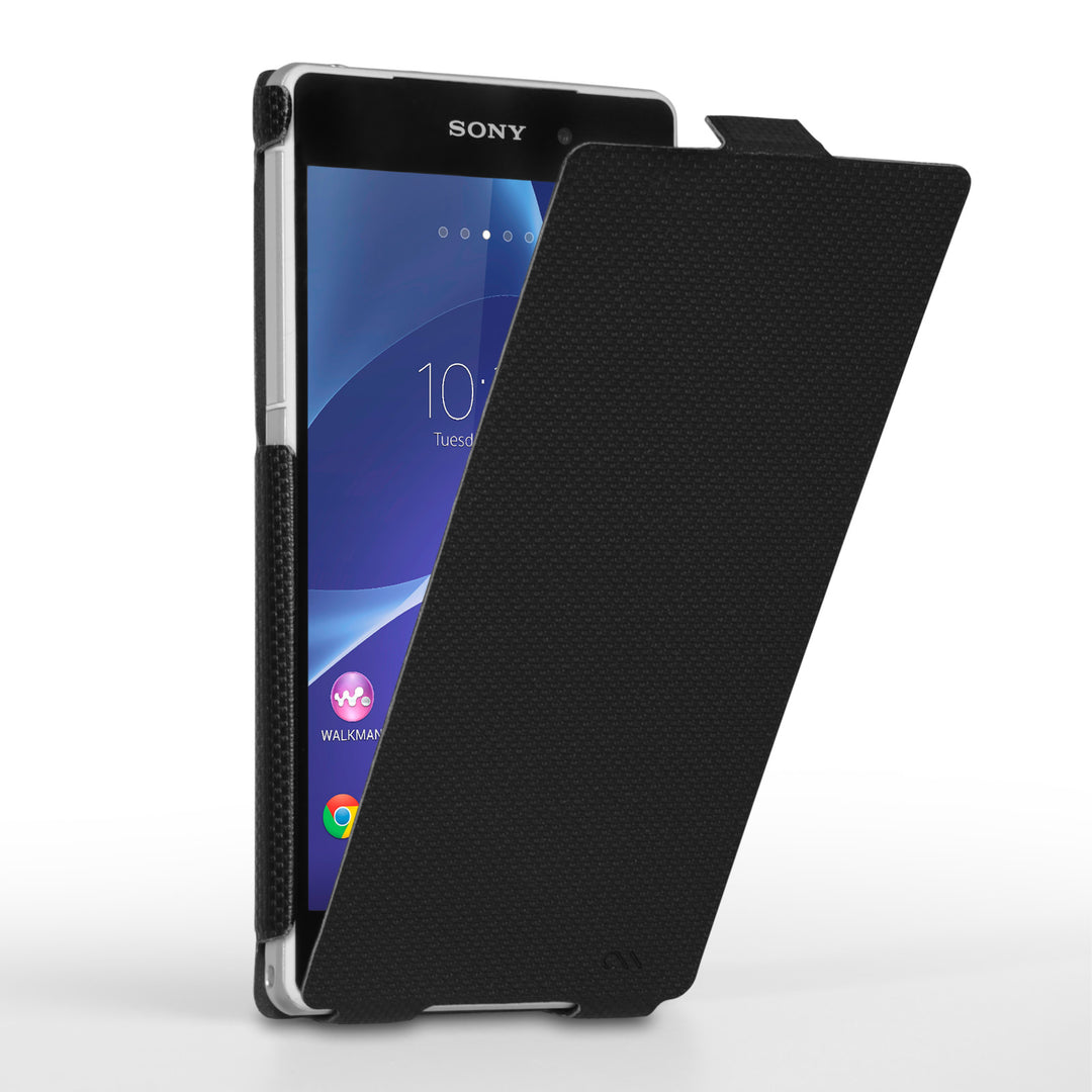 Case Mate Slim Flip Case Sony Xperia Z2 - Black