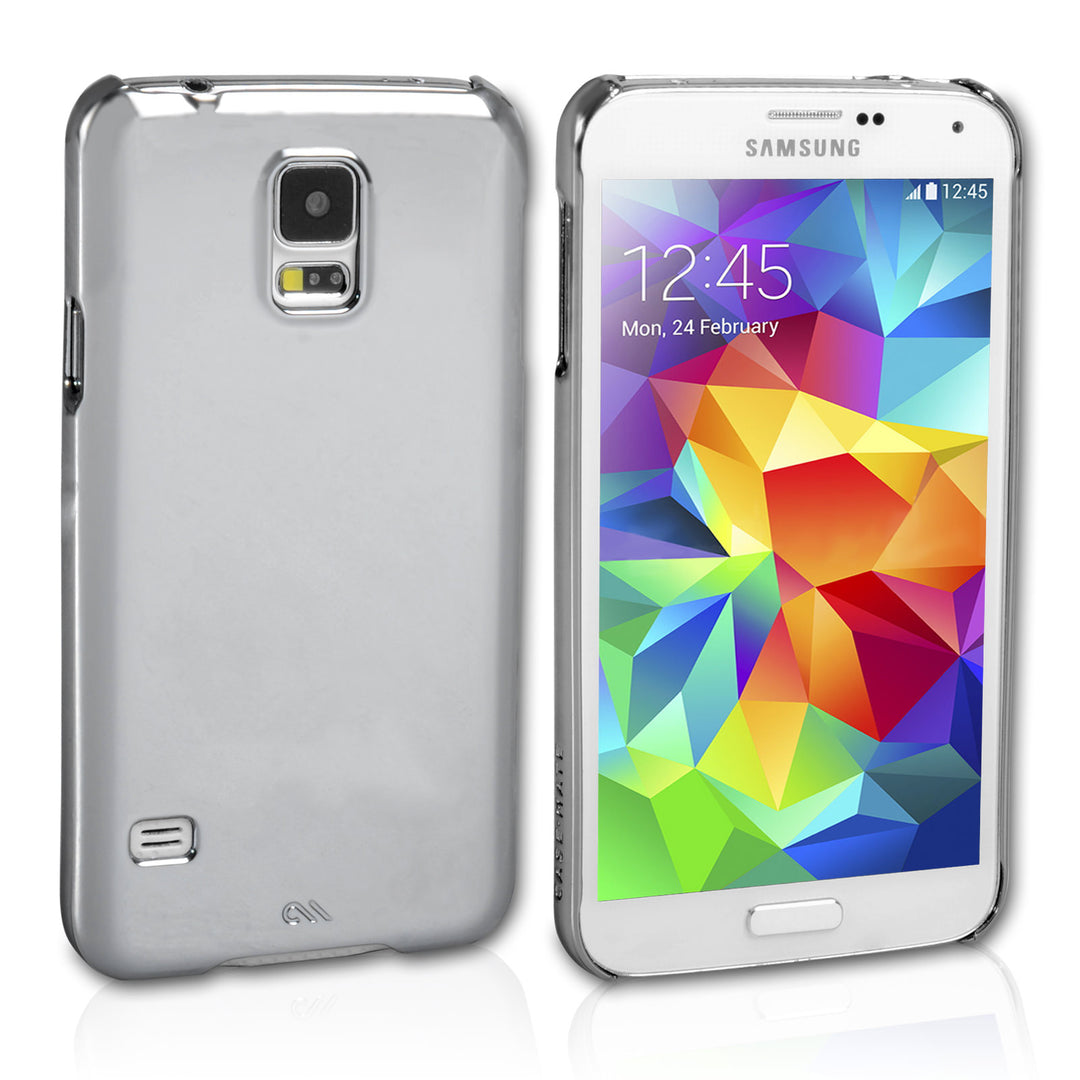 Case Mate Samsung Galaxy S5 Barely There - Silver