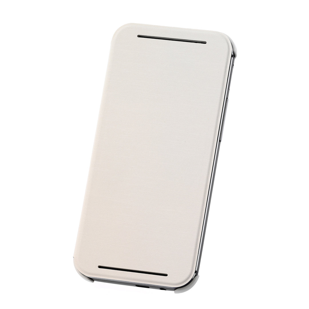 Official HTC One M8 Flip Case - White