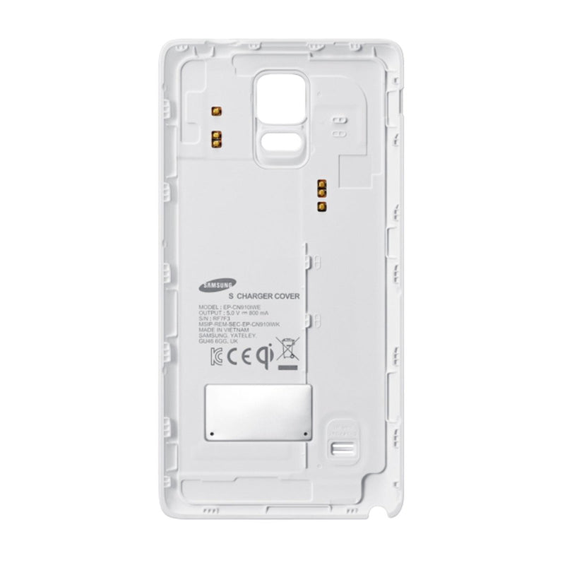 Official Samsung Galaxy Note 4 S Charger Case - White - Mobile Madhouse