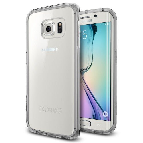 Spigen Samsung Galaxy S6 Edge Case Ultra Hybrid Case - Crystal Clear - Mobile Madhouse