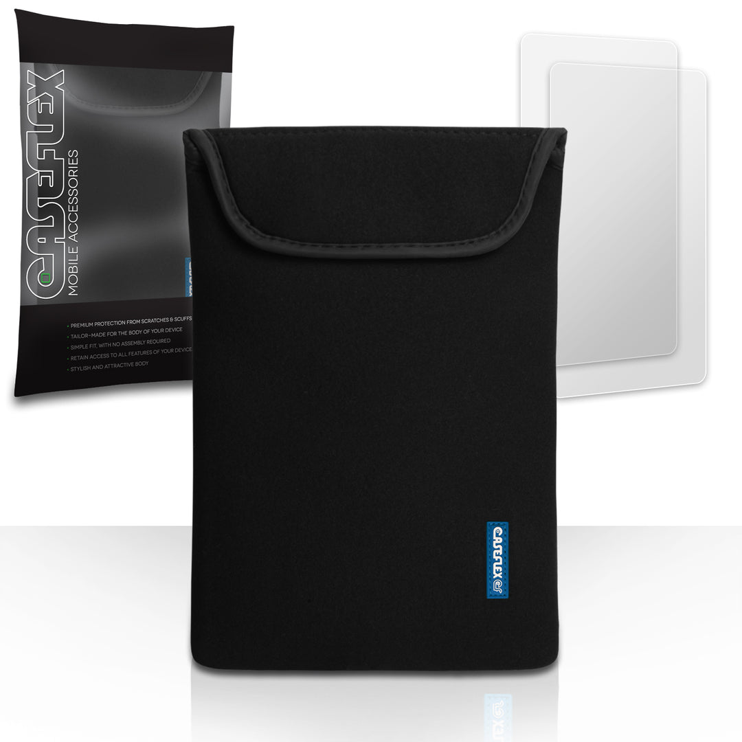 Caseflex 10 Inch Black Neoprene Pouch - Tablet (M)