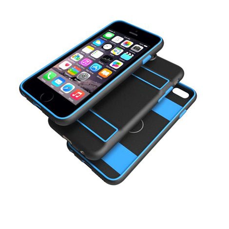 Peli Iphone 6 And 6s Guardian Protective Case - Black/Blue - Mobile Madhouse