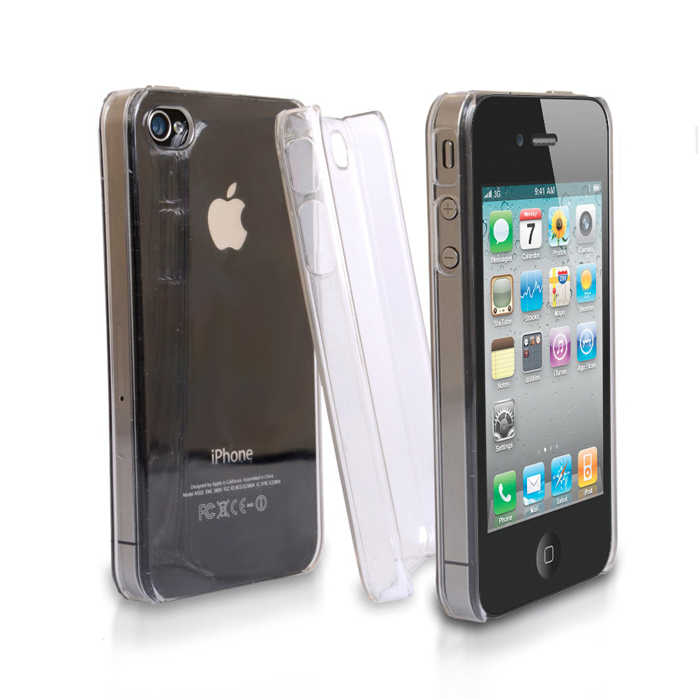 YouSave Accessories iPhone 4 / 4S Crystal Hard Case - Clear