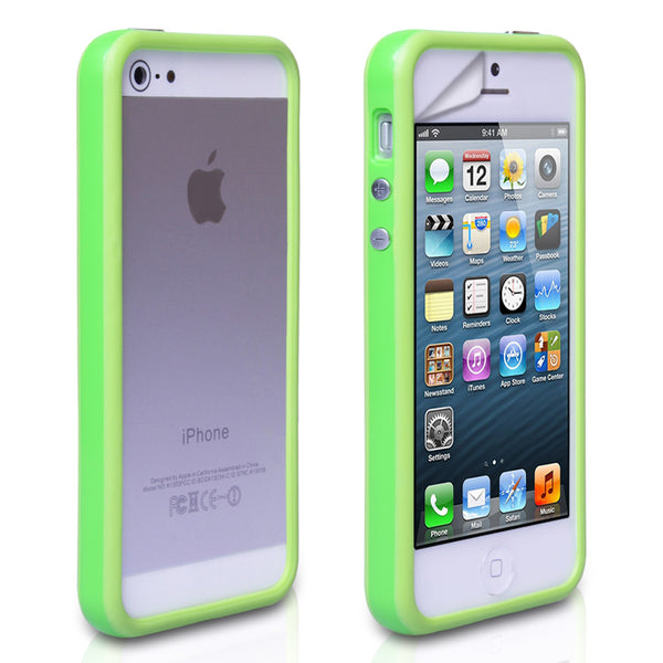 YouSave Accessories iPhone 5 / 5S Green Bumper Case