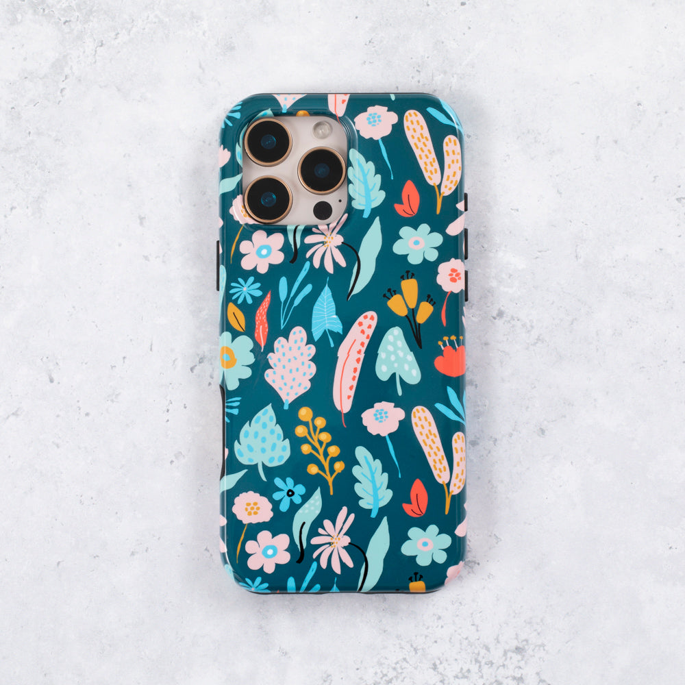Midnight Meadow Tough Phone Case  iPhone 17 Pro