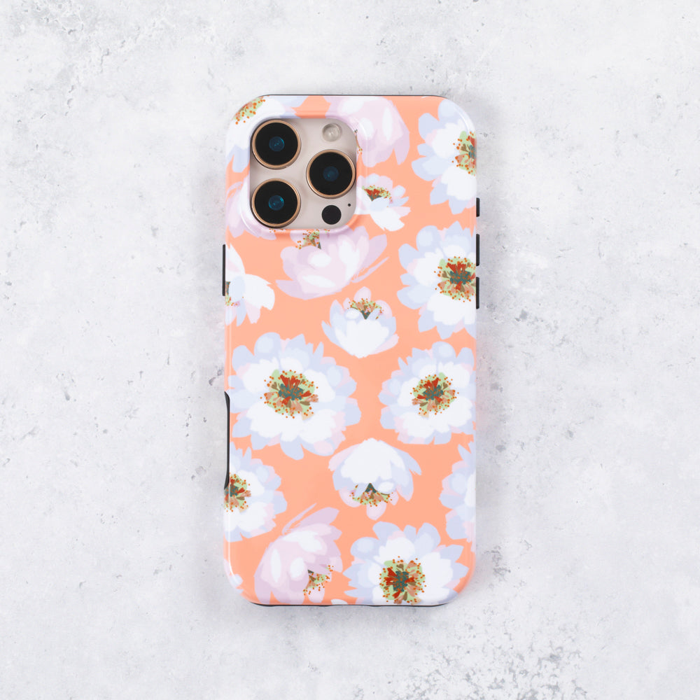 Peach Petals Tough Phone Case  iPhone 17 Pro