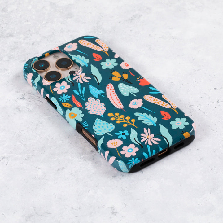 Midnight Meadow Tough Phone Case  iPhone 17 Pro