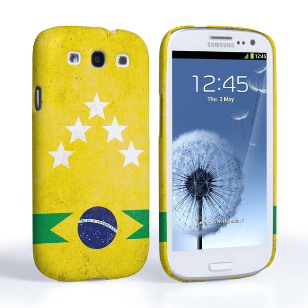 Caseflex Samsung Galaxy S3 Brazil 5-Star Retro World Cup Case