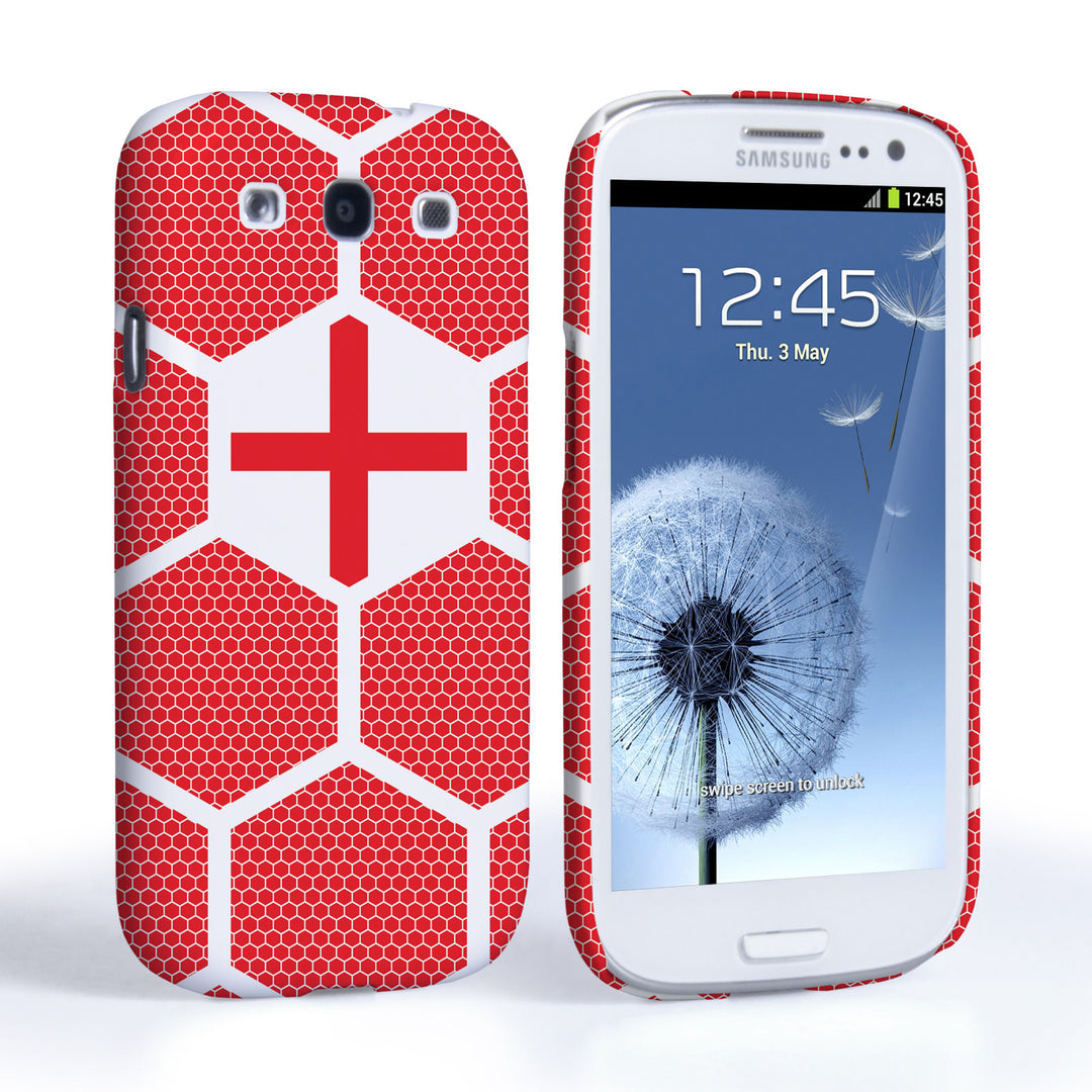 Caseflex Samsung Galaxy S3 England Football Pattern World Cup Case