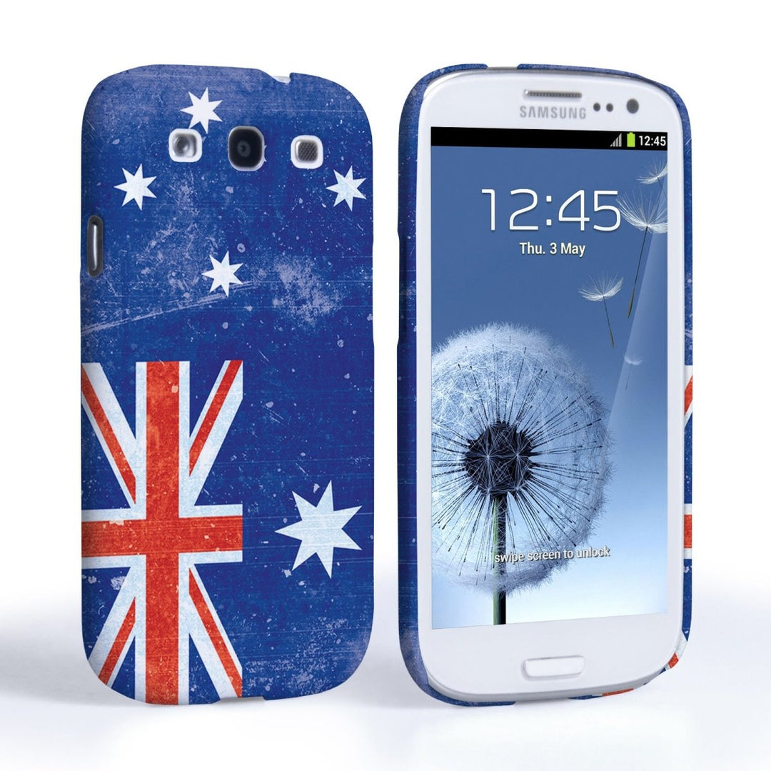 Caseflex Samsung Galaxy S3 Retro Australia Flag Case - Mobile Madhouse
