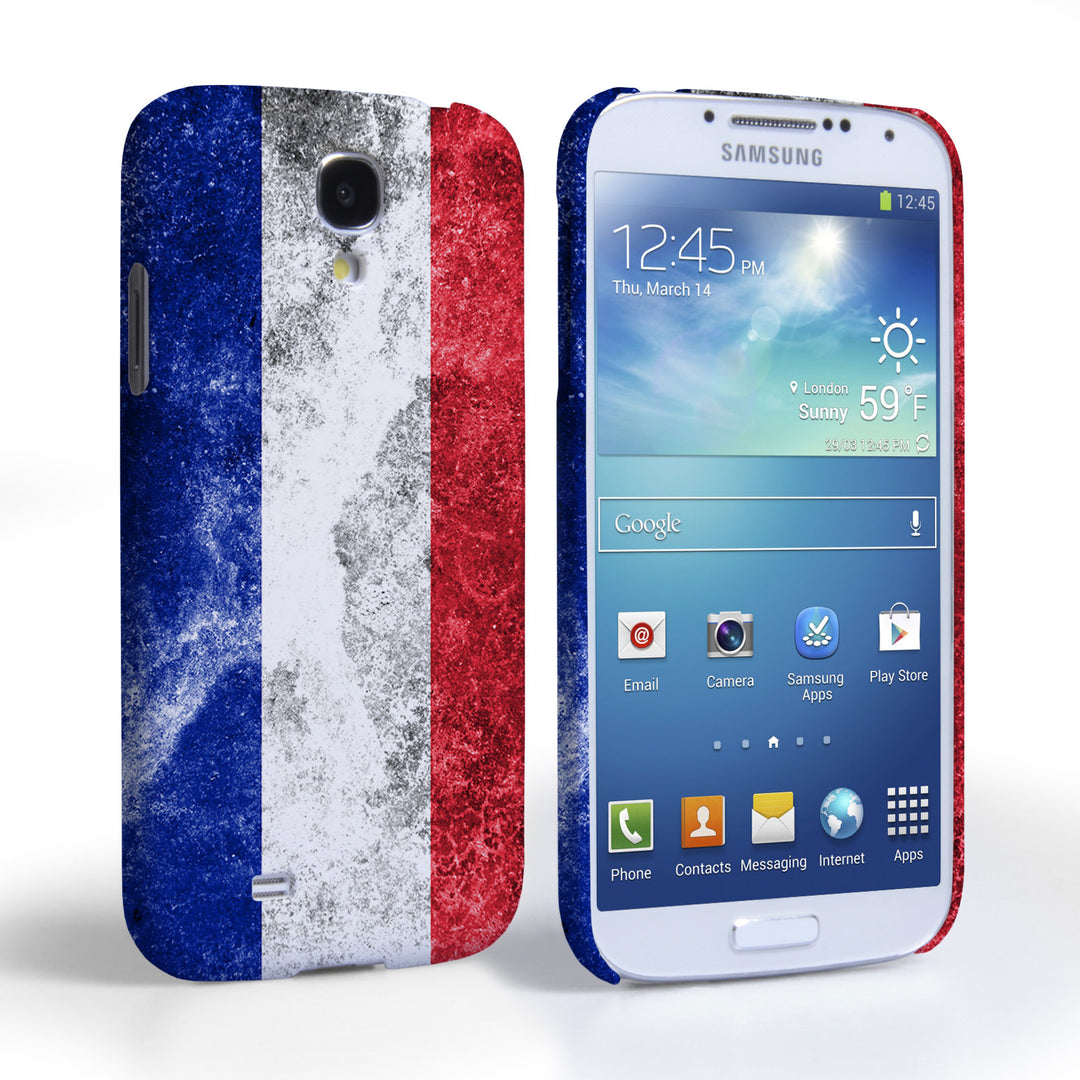 Caseflex Samsung Galaxy S4 Retro France Flag Case