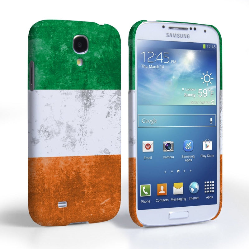 Caseflex Samsung Galaxy S4 Retro Ireland Flag Case - Mobile Madhouse