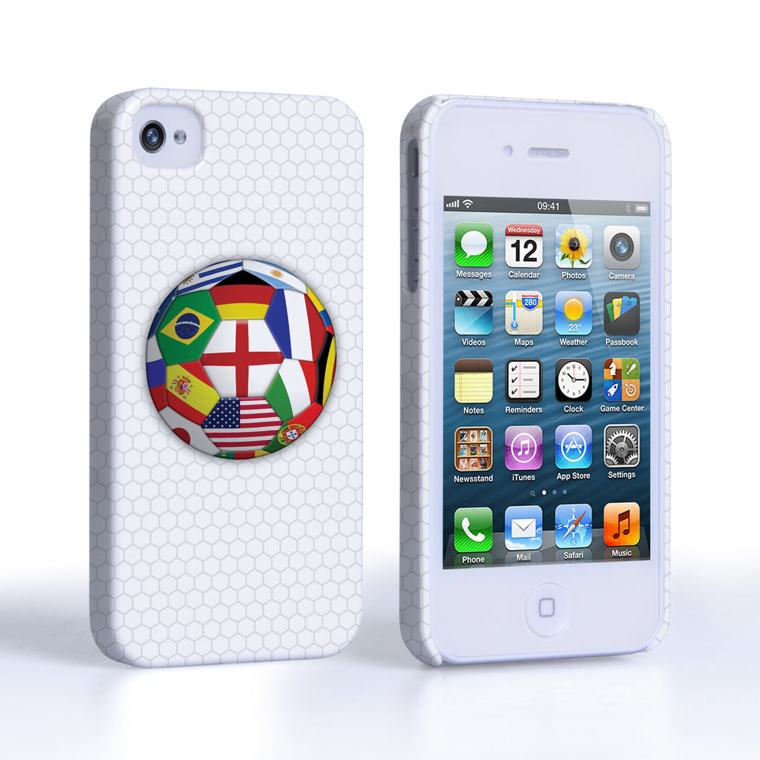 Caseflex iPhone 4 / 4S Flags World Cup Case