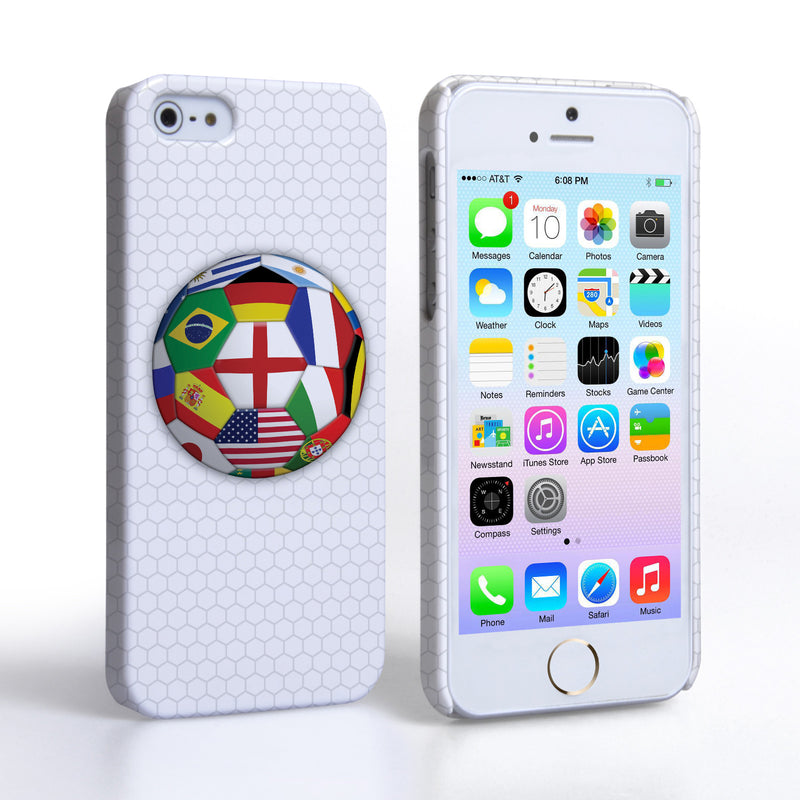 Caseflex iPhone 5 / 5s Flags World Cup Case