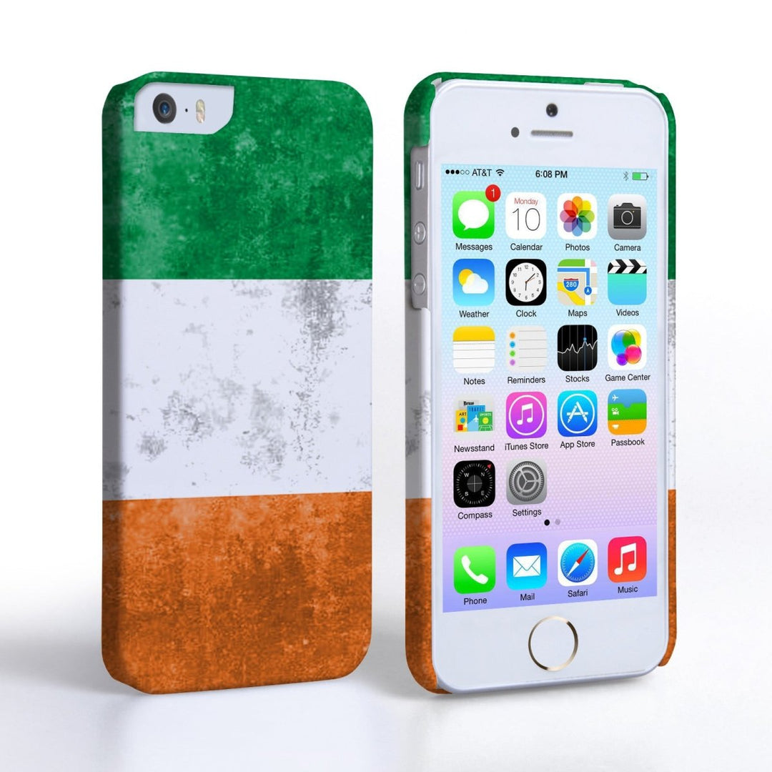 Caseflex Iphone 5 And 5s Retro Ireland Flag Case - Mobile Madhouse