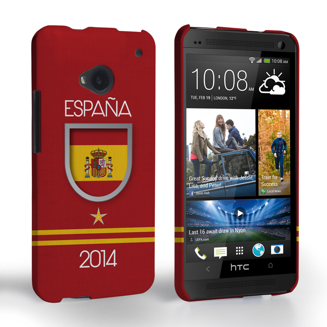 Caseflex HTC One Espana World Cup Case