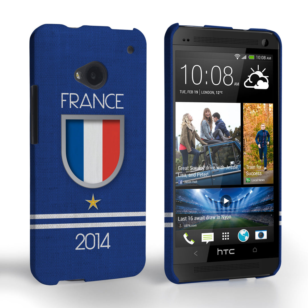 Caseflex HTC One France World Cup Case