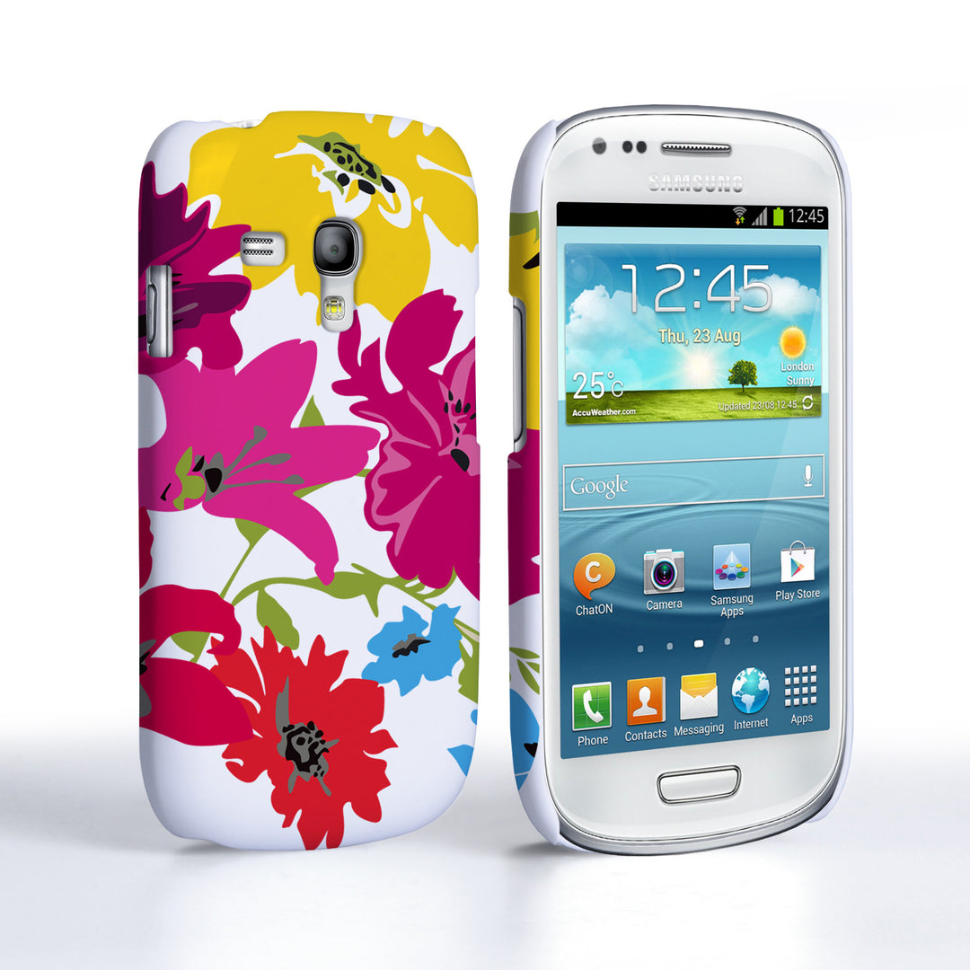 Caseflex Samsung Galaxy S3 Mini Retro Flower Bouquet Case