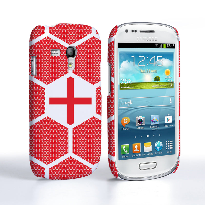 Caseflex Samsung Galaxy S3 Mini England Football Pattern World Cup Case