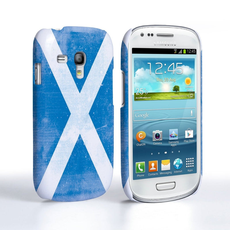 Caseflex Samsung Galaxy S3 Mini Retro Scotland Flag Case - Mobile Madhouse