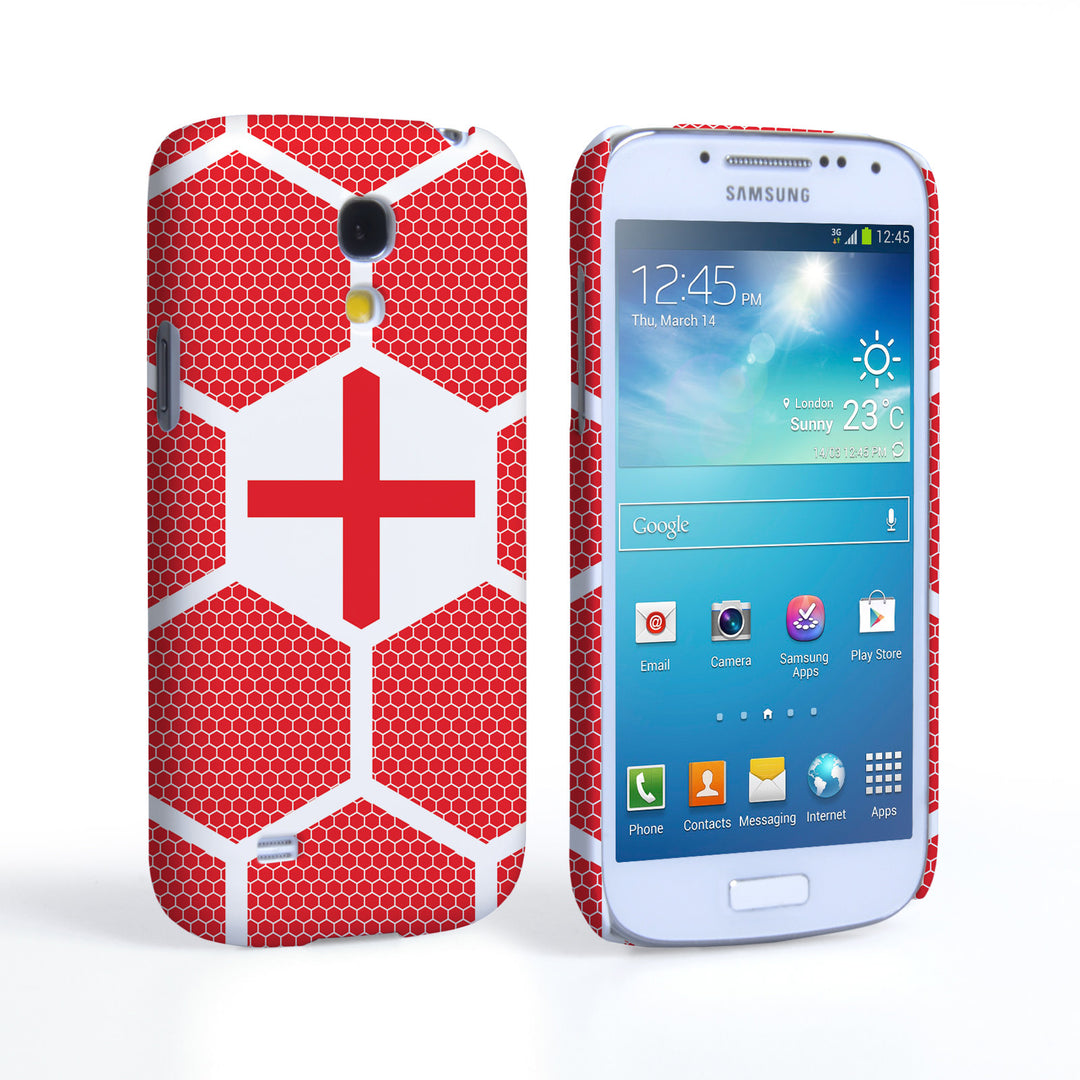 Caseflex Samsung Galaxy S4 Mini England Football Pattern World Cup Case