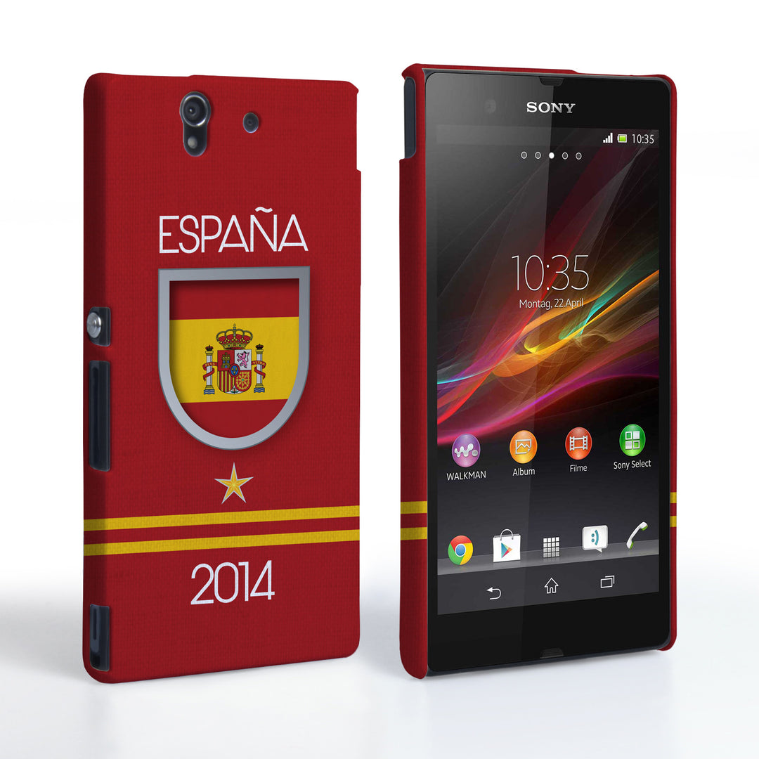 Caseflex Sony Xperia Z Espana World Cup Case