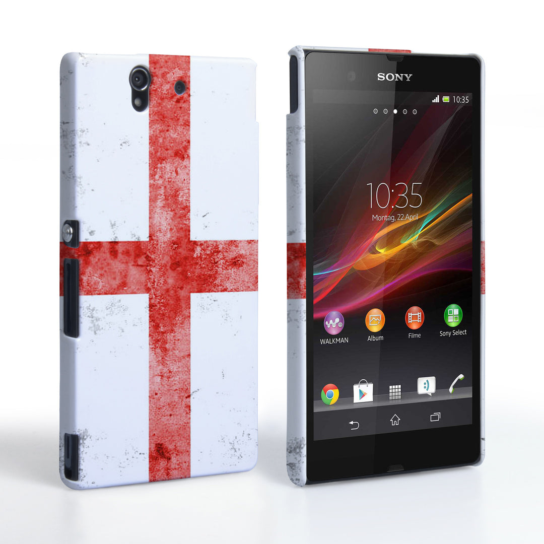 Caseflex Sony Xperia Z Retro England Flag Case