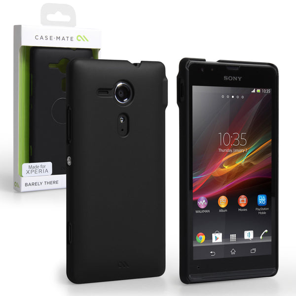 Case Mate Sony Xperia SP Barely There Case - Black