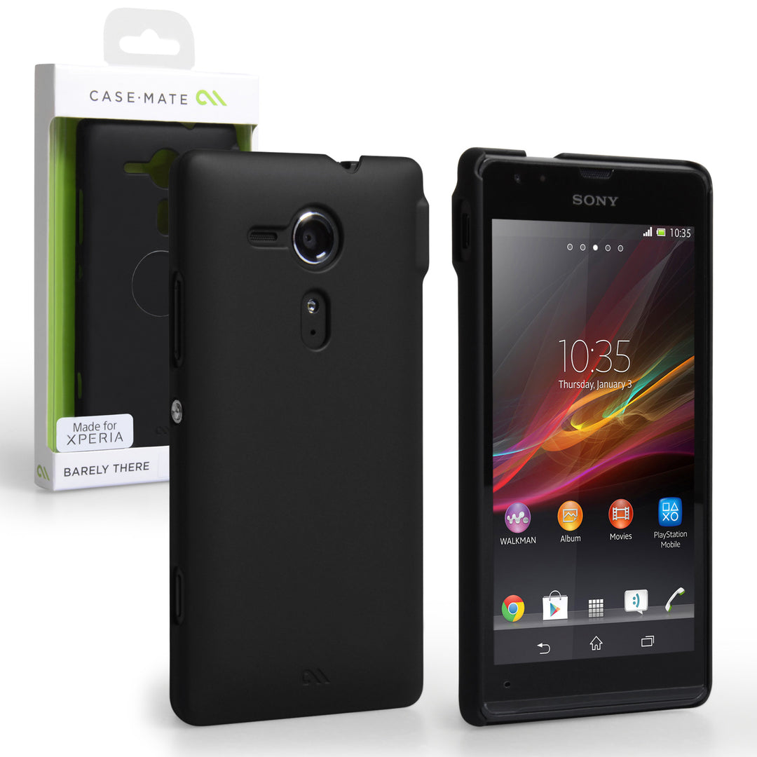 Case Mate Sony Xperia SP Barely There Case - Black