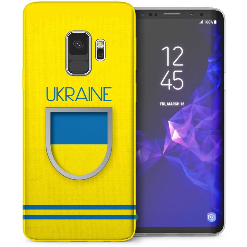 Samsung Galaxy S9 Ukraine World Cup TPU Gel Case - Mobile Madhouse
