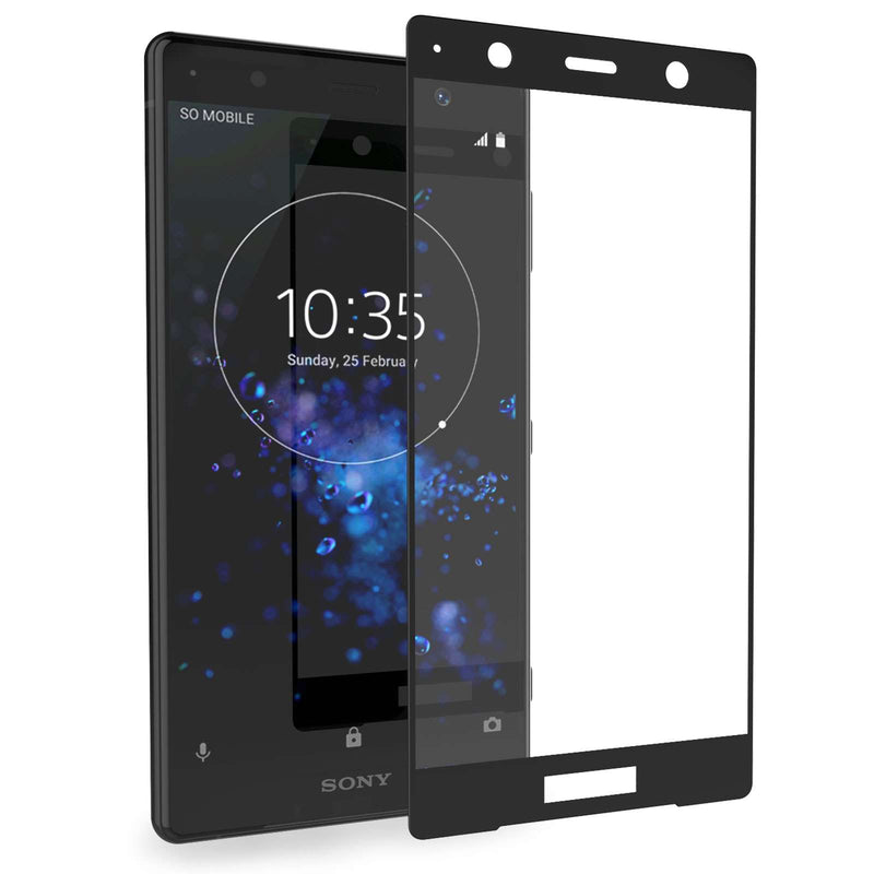 Sony Xperia XZ2 Premium Glass Screen Protector (Single) - Black Edge - Mobile Madhouse