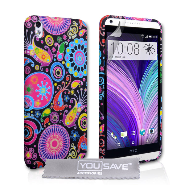 YouSave Accessories HTC Desire 816 Jellyfish Silicone Gel Case
