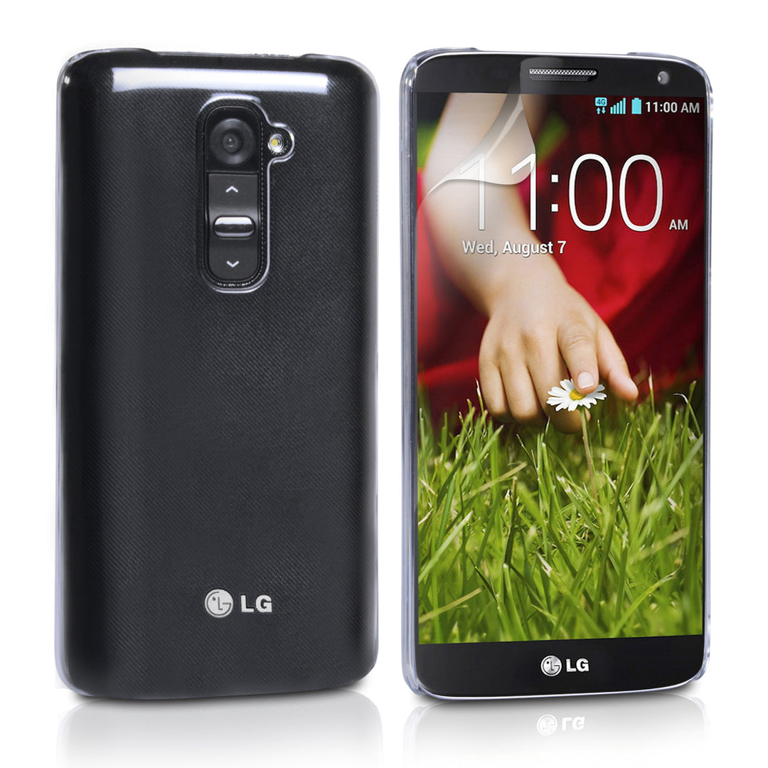 YouSave Accessories LG G2 Mini Hard Case - Crystal Clear