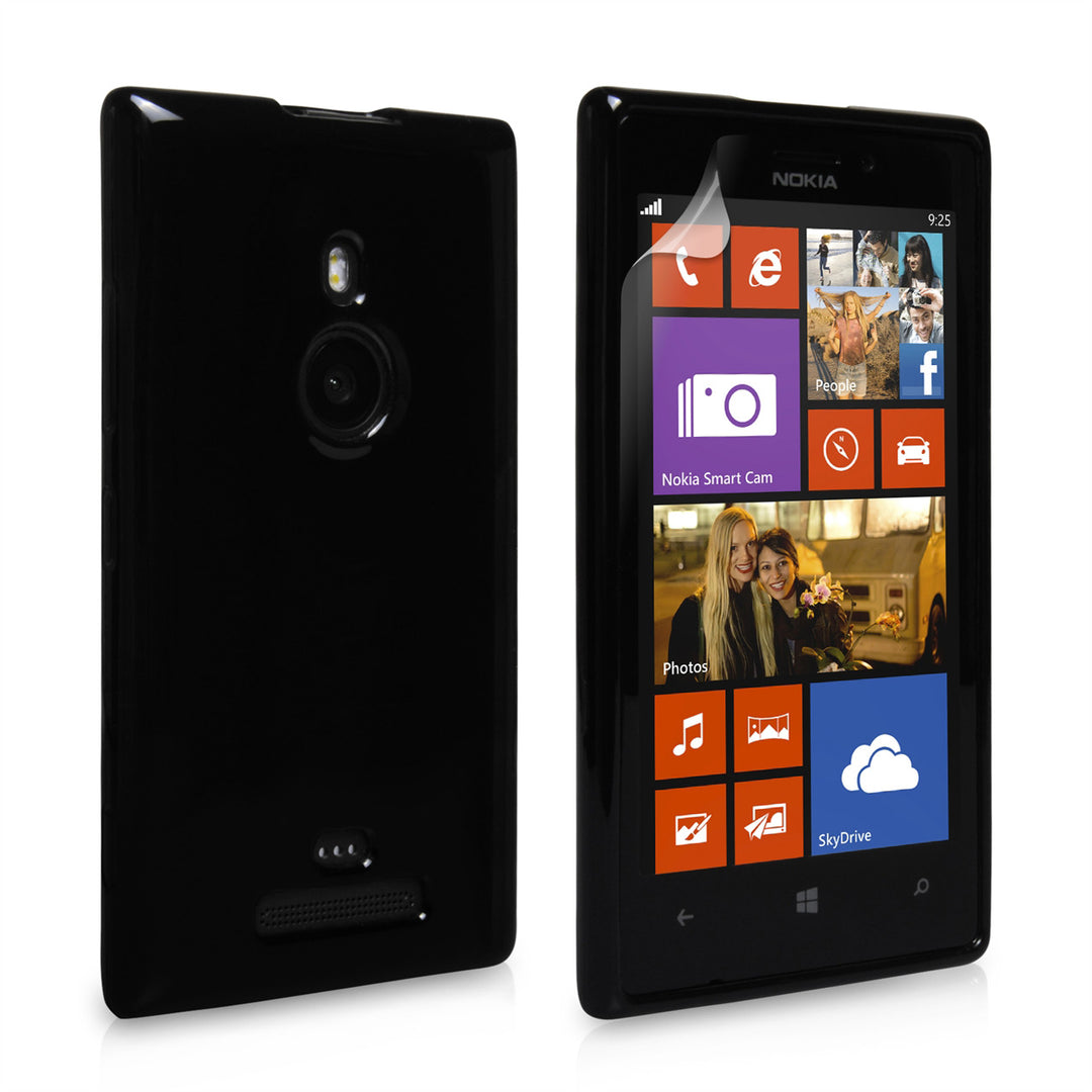 YouSave Accessories Nokia Lumia 925 Gel Case - Black