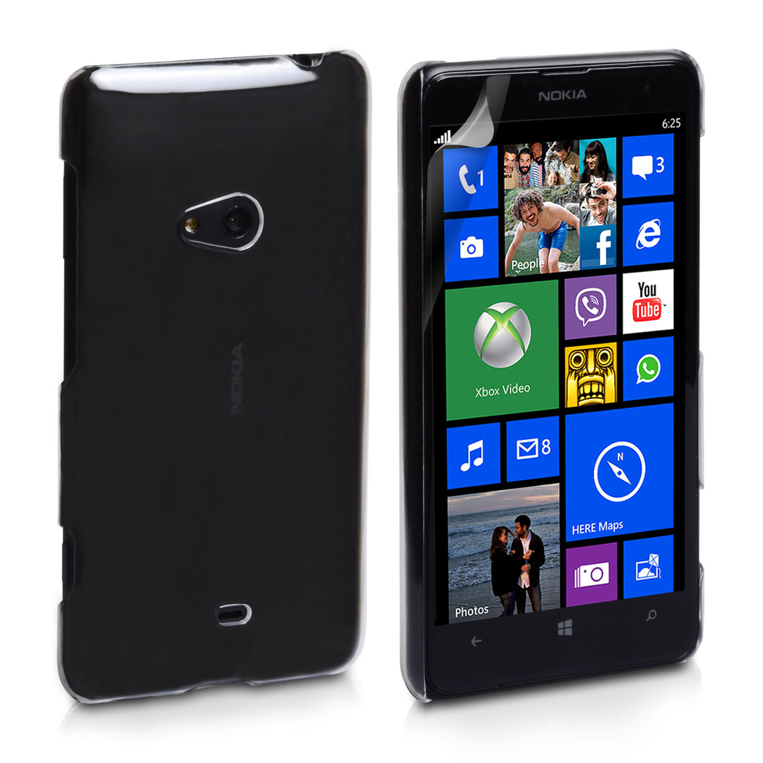YouSave Accessories Nokia Lumia 625 Hard Case - Crystal Clear