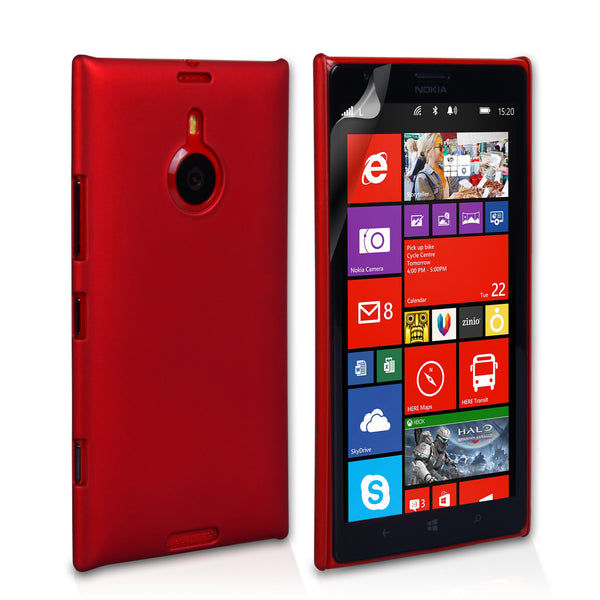 YouSave Accessories Nokia Lumia 1520 Hard Hybrid Case - Red