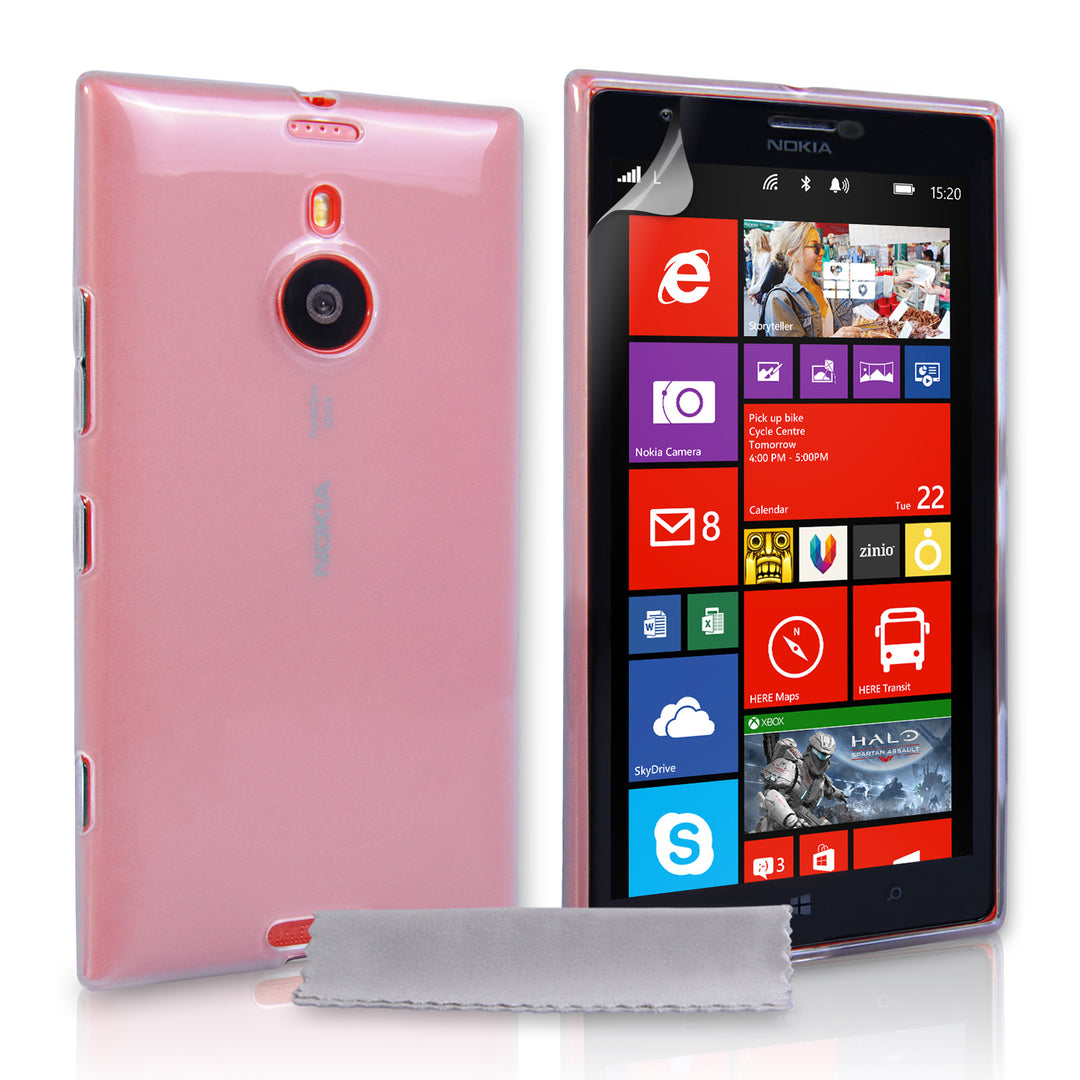 YouSave Accessories Nokia Lumia 1520 Silicone Gel Case - Clear
