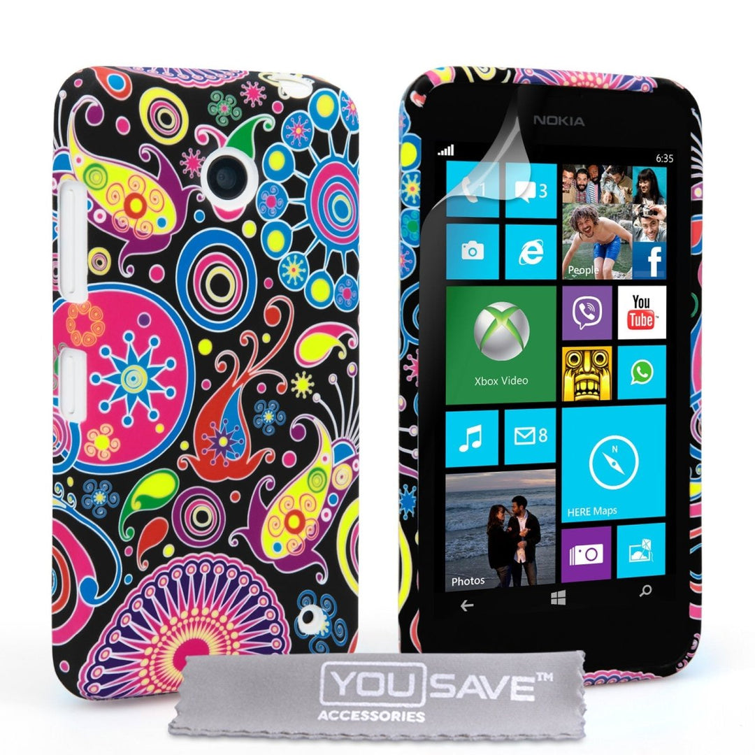 Yousave Accessories Nokia Lumia 630 Jellyfish Silicone Gel Case - Mobile Madhouse