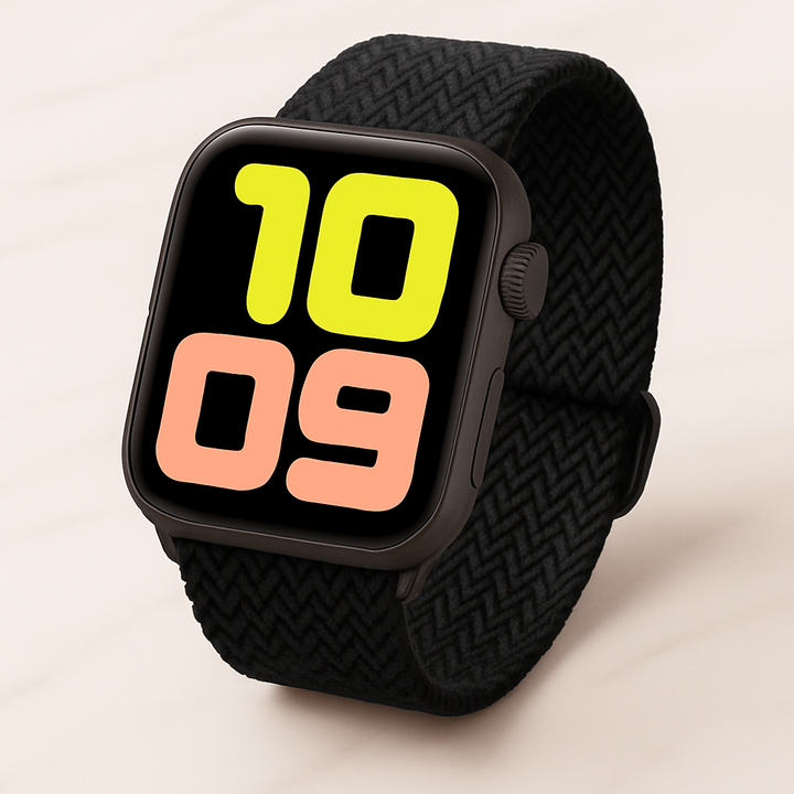 Braided Fabric Loop Adjustable Nylon Strap for Apple Watch